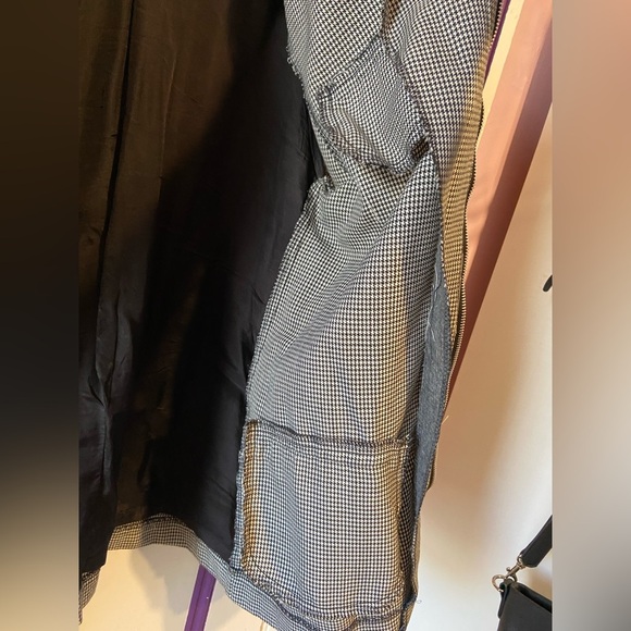 Vintage Barrie Stephens Houndstooth Coat/Blazer - Size 16 - Picture 3 of 5